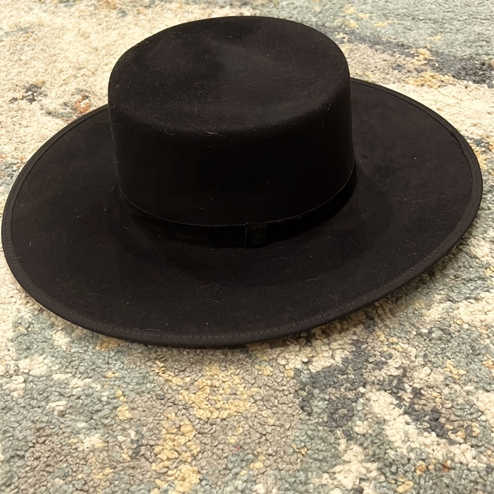 Black wool Janessa Leonè fedora